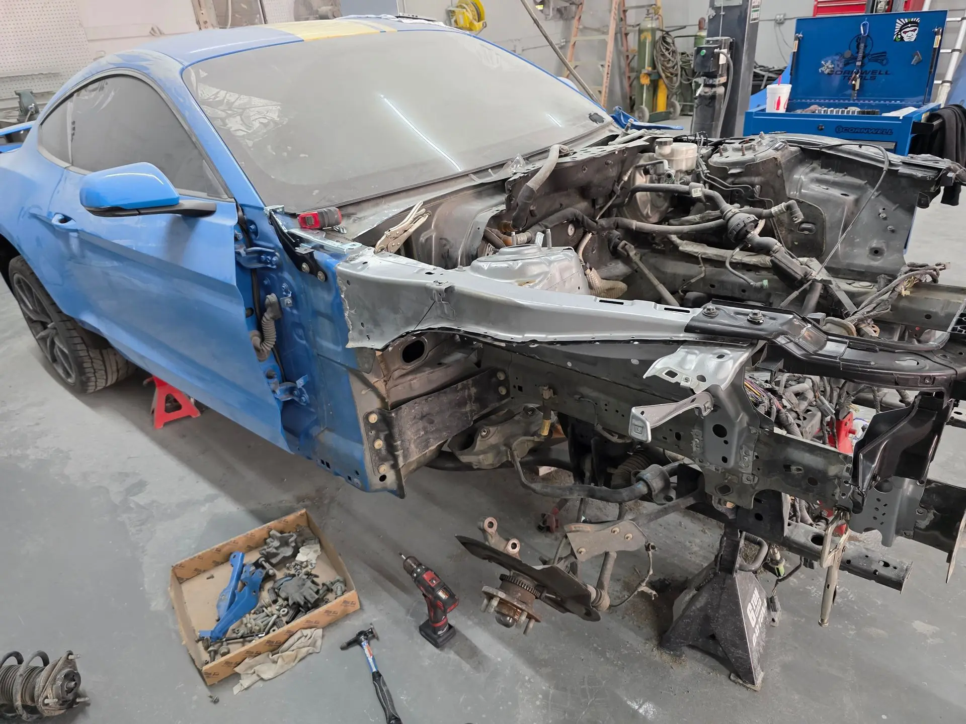 Auto body repair work at Easy Out Collision Center, photo 3