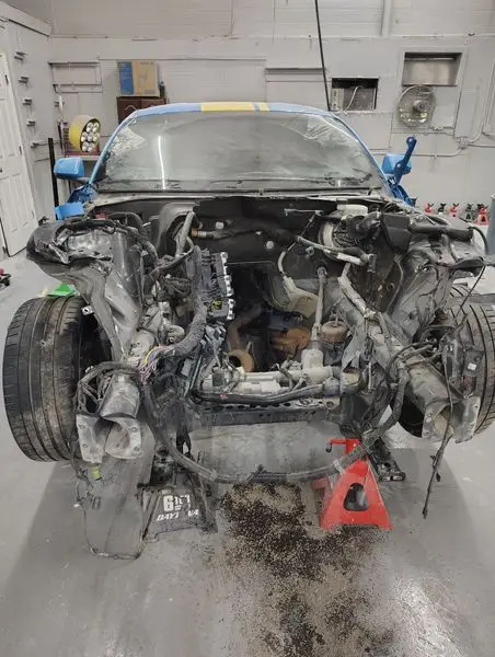 Auto body repair work at Easy Out Collision Center, photo 5